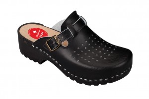Wooden Clogs JULEX 154 black