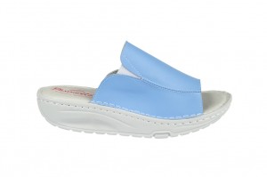 Piumetta 6264 medical clogs light blue