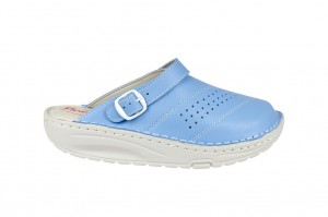 Piumetta 6268 medical sabots light blue