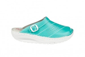 Women Piumetta 6268 medical sabots green