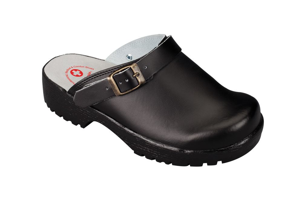 image1xxl Women's and Men's Julex clogs 3132G black